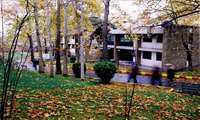 نمایی از محوطه زیبای دانشگاه